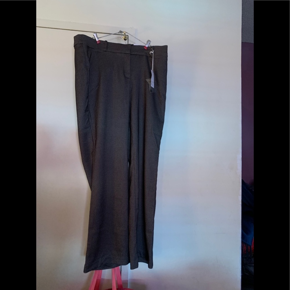 Lane Bryant chevron pants NWT